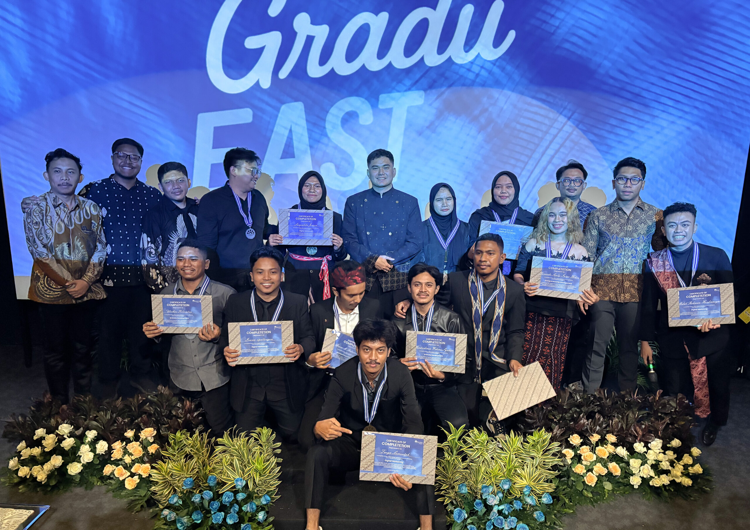 Timur Network Wisudakan Pemuda Timur dengan Bekal Skill Nyata!